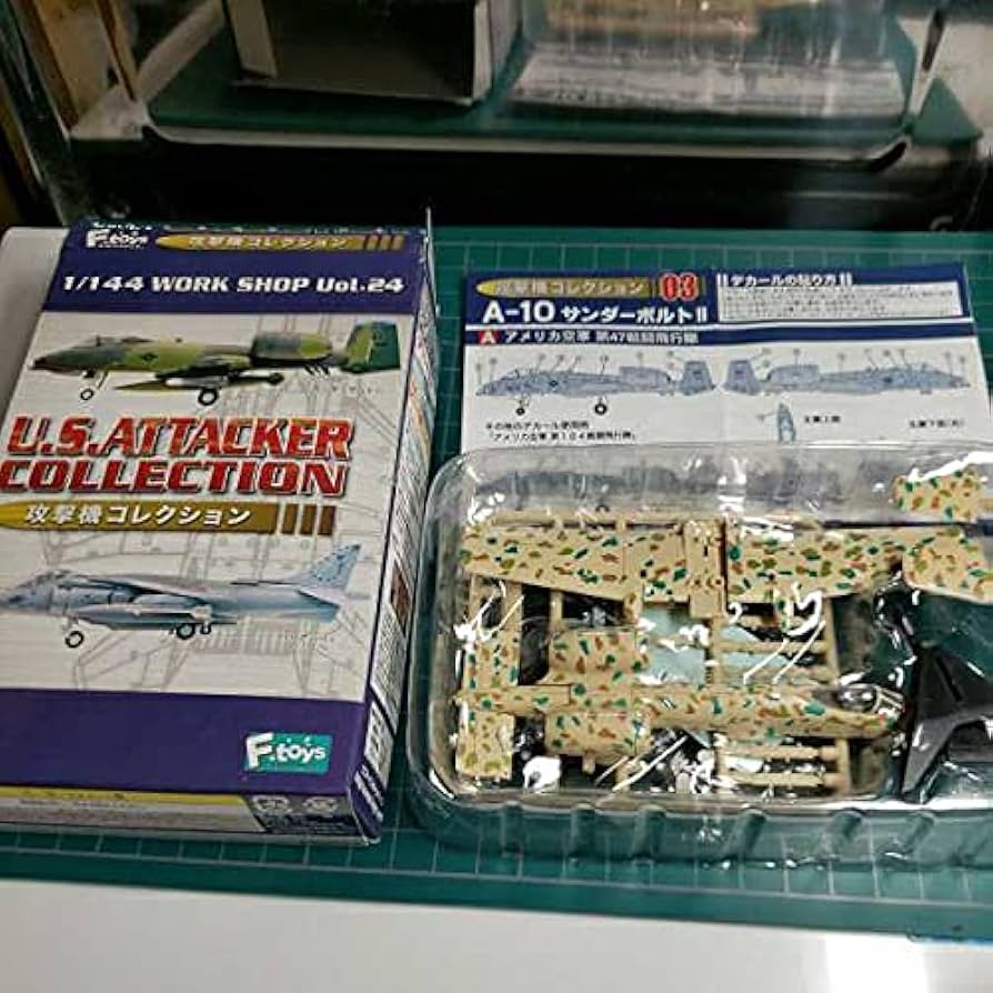 Amazon.co.jp: エフトイズ1/144 攻撃機コレクション A-10 サンダー