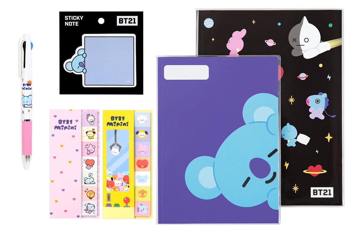Amazon.co.jp: BTS 文房具セット (RM_Koya) BTS ノート 付箋 タブ