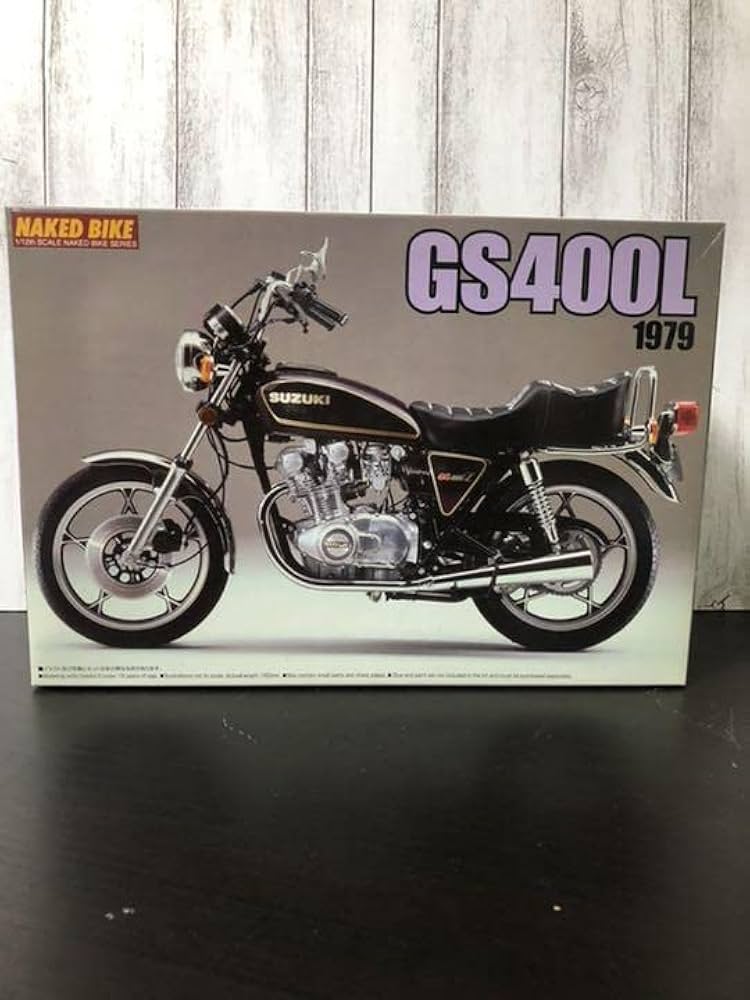 Amazon | GS400L SUZUKI アオシマ オートバイ バイク 1/12 プラモデル