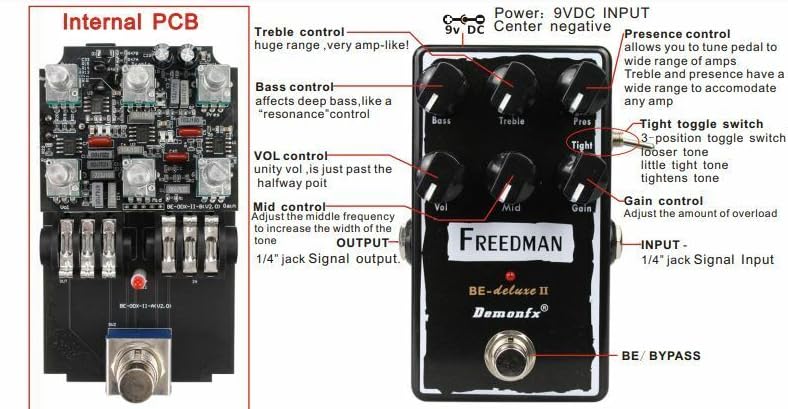 Amazon | Demon Fx DemonFx オーバードライブ フリードマン ビー