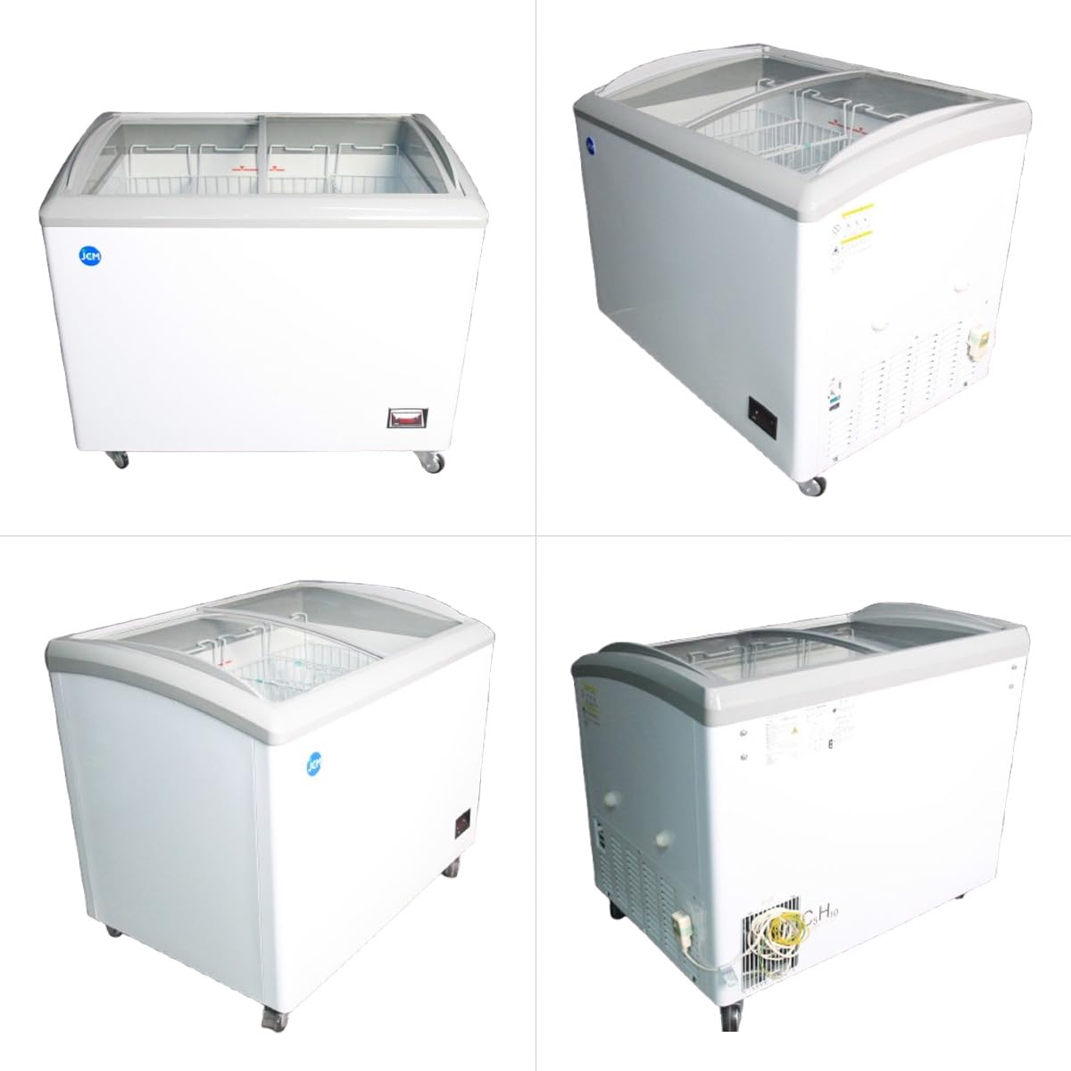 Amazon | 業務用(ジェーシーエム)JCM 冷凍ショーケース LED照明付