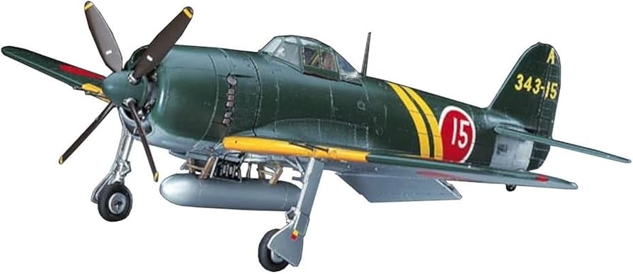 Amazon | ハセガワ 1/48 日本海軍 川西 N1K2-J 局地戦闘機 紫電改 前期