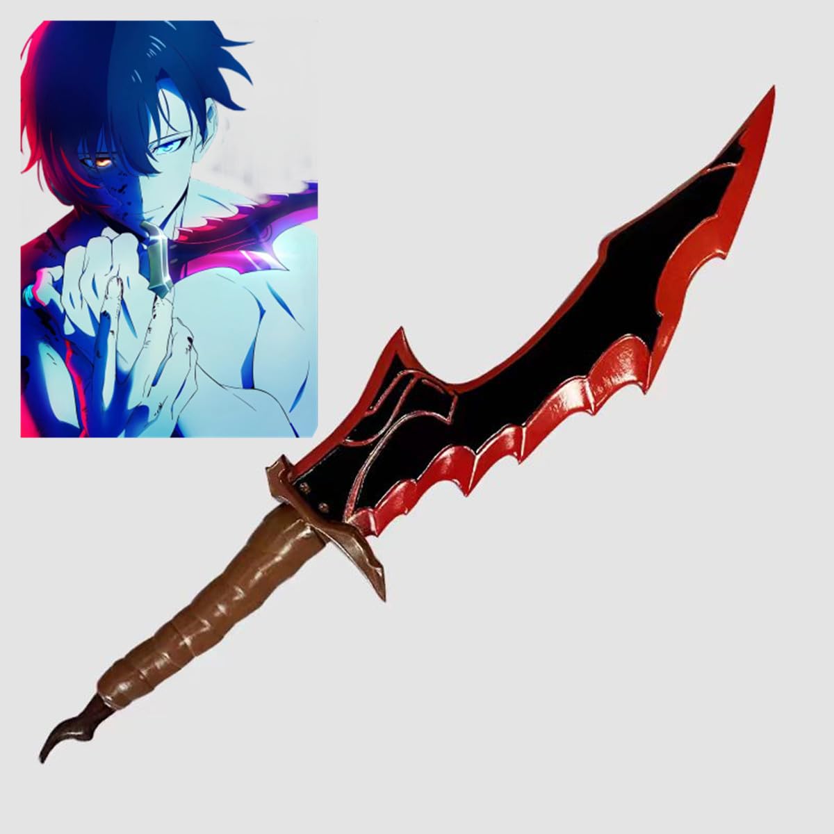 Amazon.co.jp: 水篠旬 武器 刀 俺だけレベルアップな件 コスプレ 道具