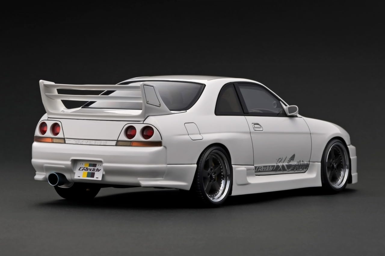 Amazon | ignition model 1/18 GReddy GT-R (BCNR33) Pearl White 完成