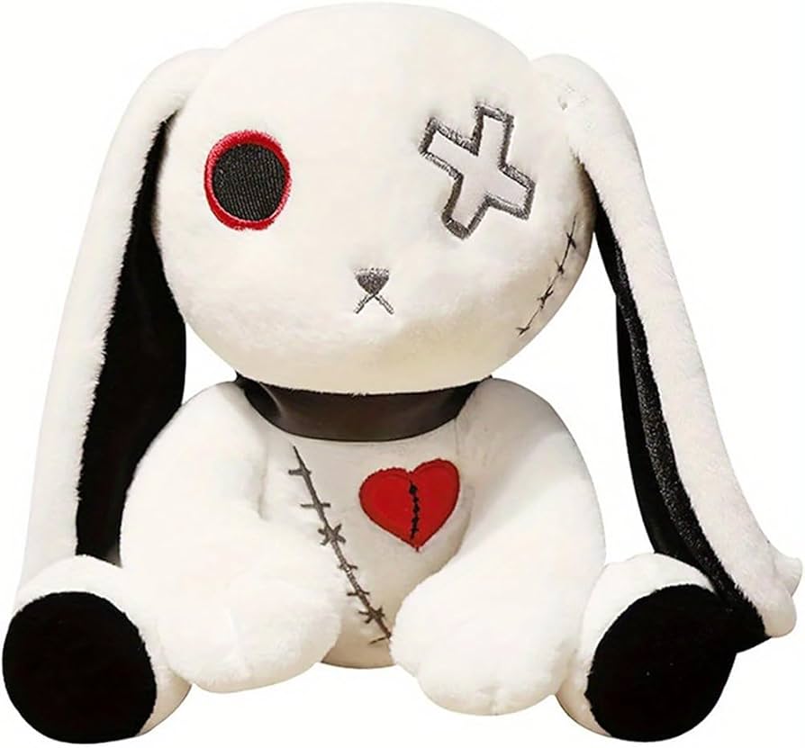 Amazon.co.jp: BIUBIULOVE ゴスウサギ ぬいぐるみ ゴシックバニー