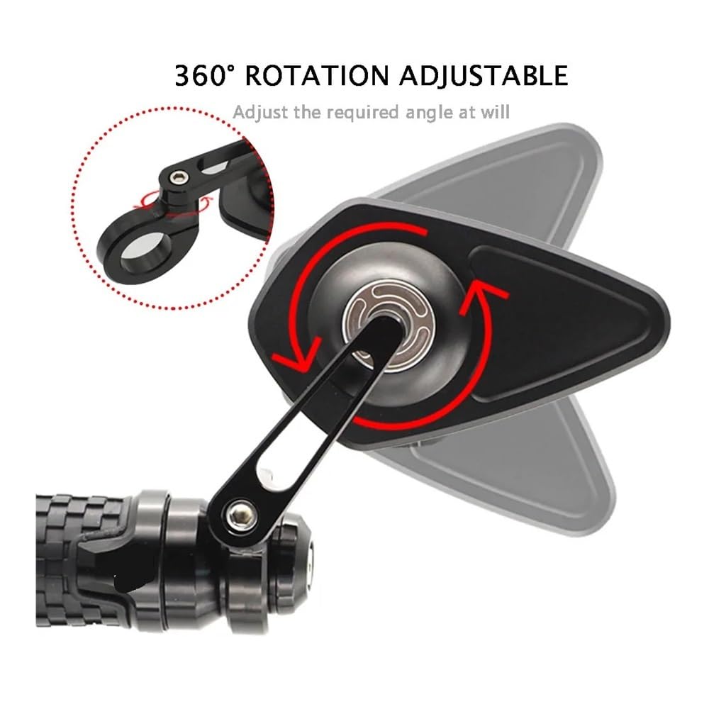 Amazon | オートバイ バックミラー バーエンドミラー R18 用 Rニネット