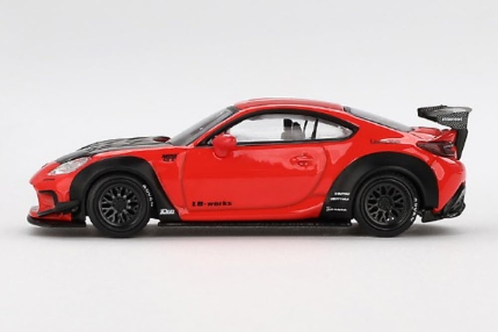 Amazon | MINI GT 1/64 トヨタ GR86 LB☆Nation レッド (左ハンドル