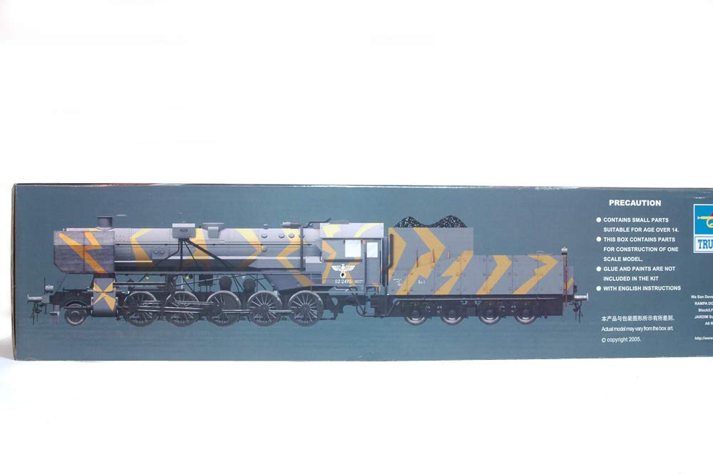 Amazon | トランペッター 1/35 ドイツ軍用蒸気機関車 BR52 00210