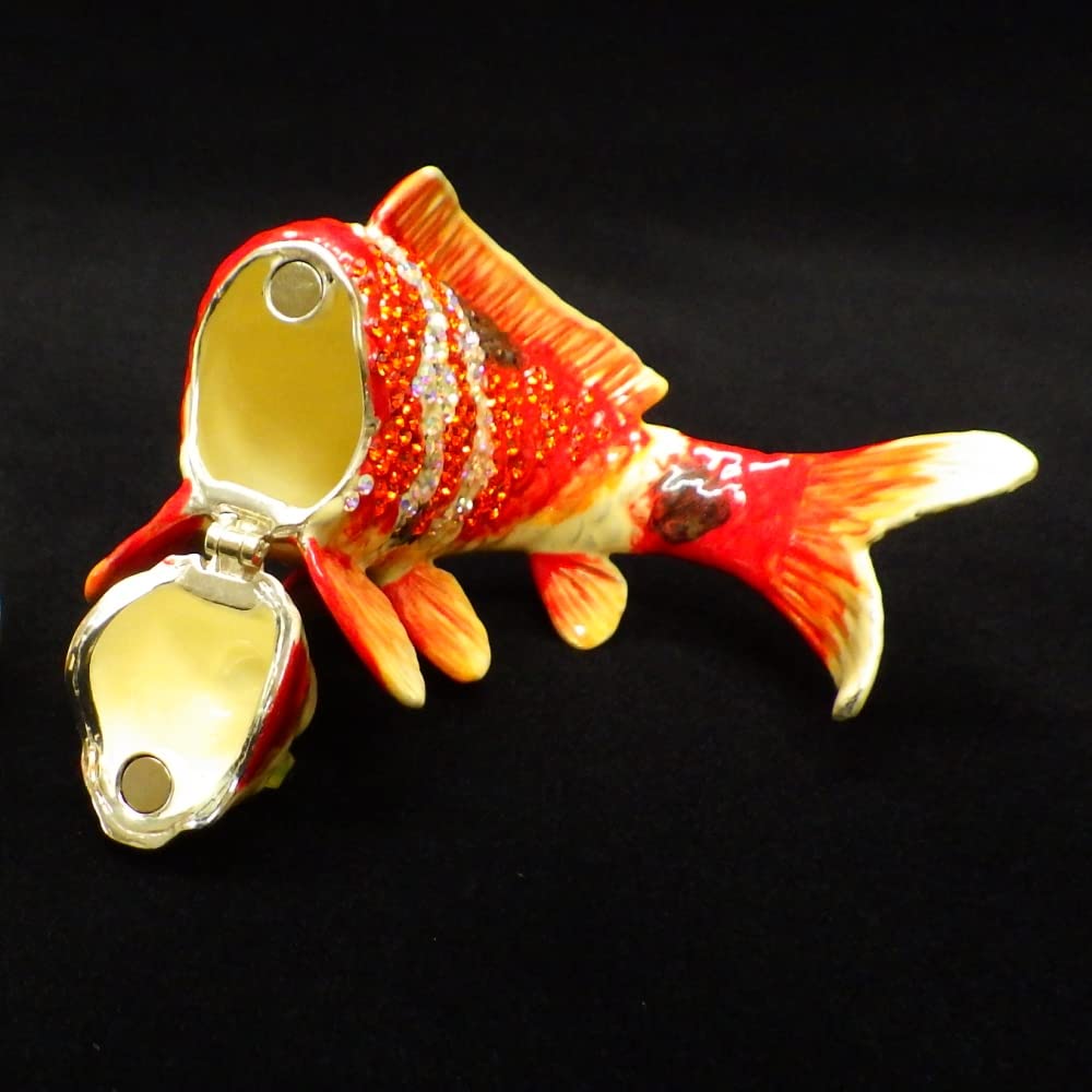 Amazon.co.jp: 高級ラインストーン「鯉の滝昇り」 [風水 開運グッズ