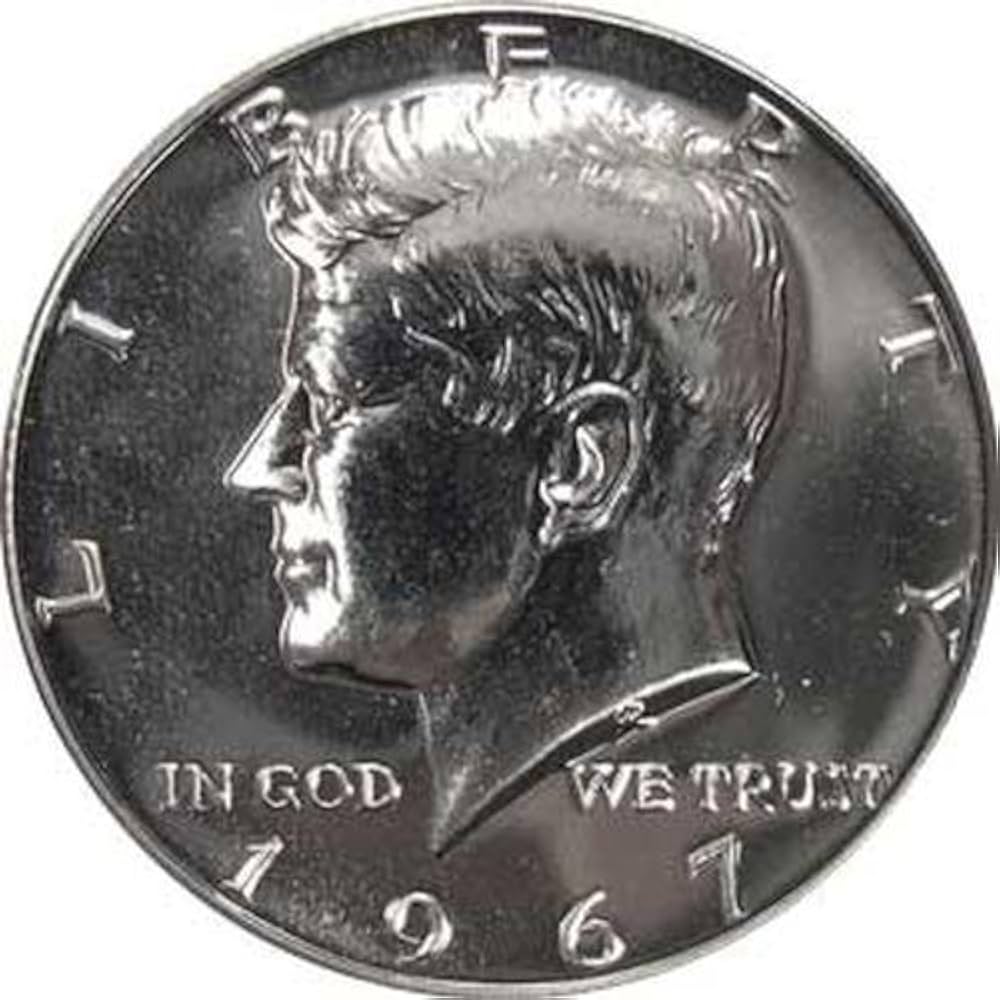 1967 Kennedy SMS Special Mint Set 40% Silver Half - 1/2 Brilliant