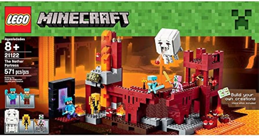 Amazon.co.jp: 合成Lego Minecraft The Nether Fortress : おもちゃ