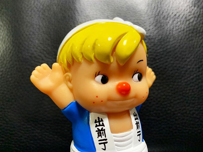 Amazon.co.jp: 質B 日清食品 出前一丁 出前坊や ソフビ 貯金箱