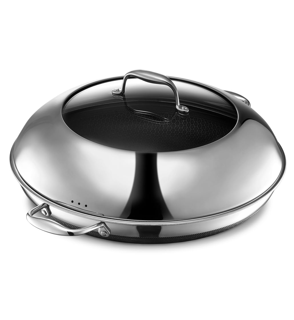 Amazon | HexClad（ヘックスクラッド） ハイブリッド ノンスティック