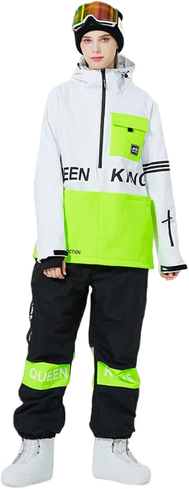 Amazon.co.jp: スノーボードウェア 上下セット メンズ レディース