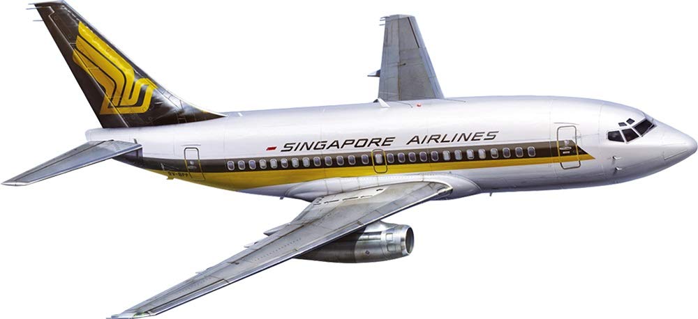 Amazon | ビッグプレーン 1/72 ボーイング737-100 シンガポール航空