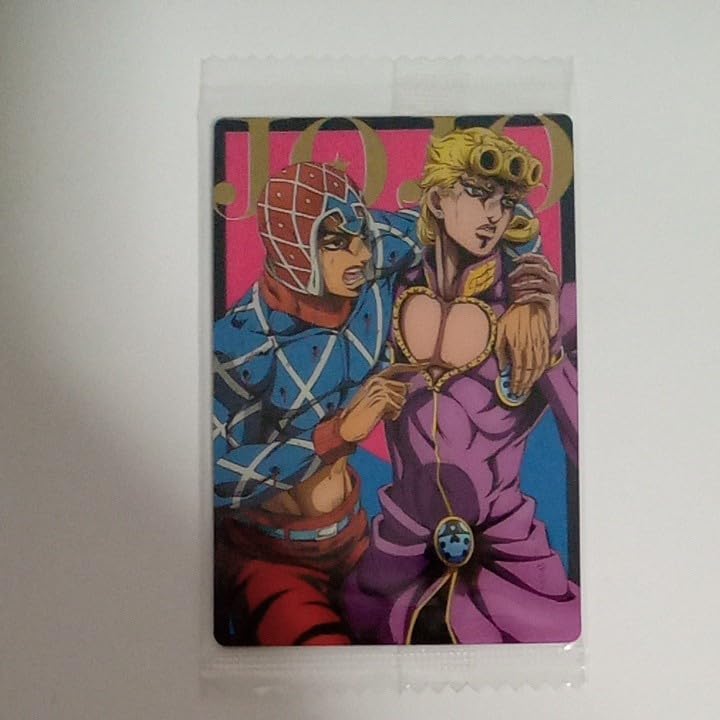Amazon.co.jp: ジョジョの奇妙な冒険 ウエハース カード ジョルノ