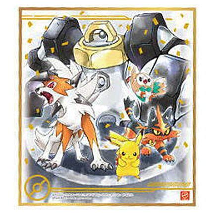 Amazon.co.jp: ポケモン 色紙ART4 [4.ピカチュウ＆モクロー
