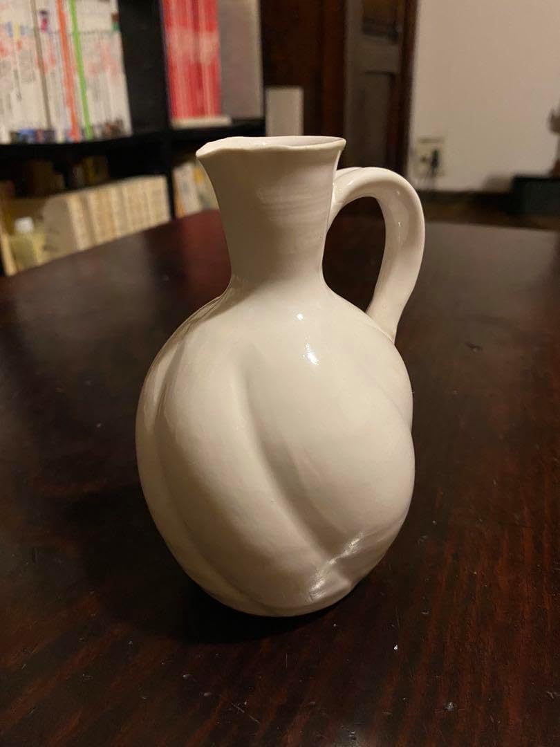 阿蘭陀デルフト窯 白釉水注 阿蘭陀デルフト窯 白釉水注 白阿蘭陀