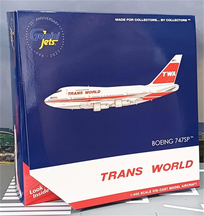 Amazon.co.jp: GeminiJets 1:400 完成品 for TWA for TRANS WORLD