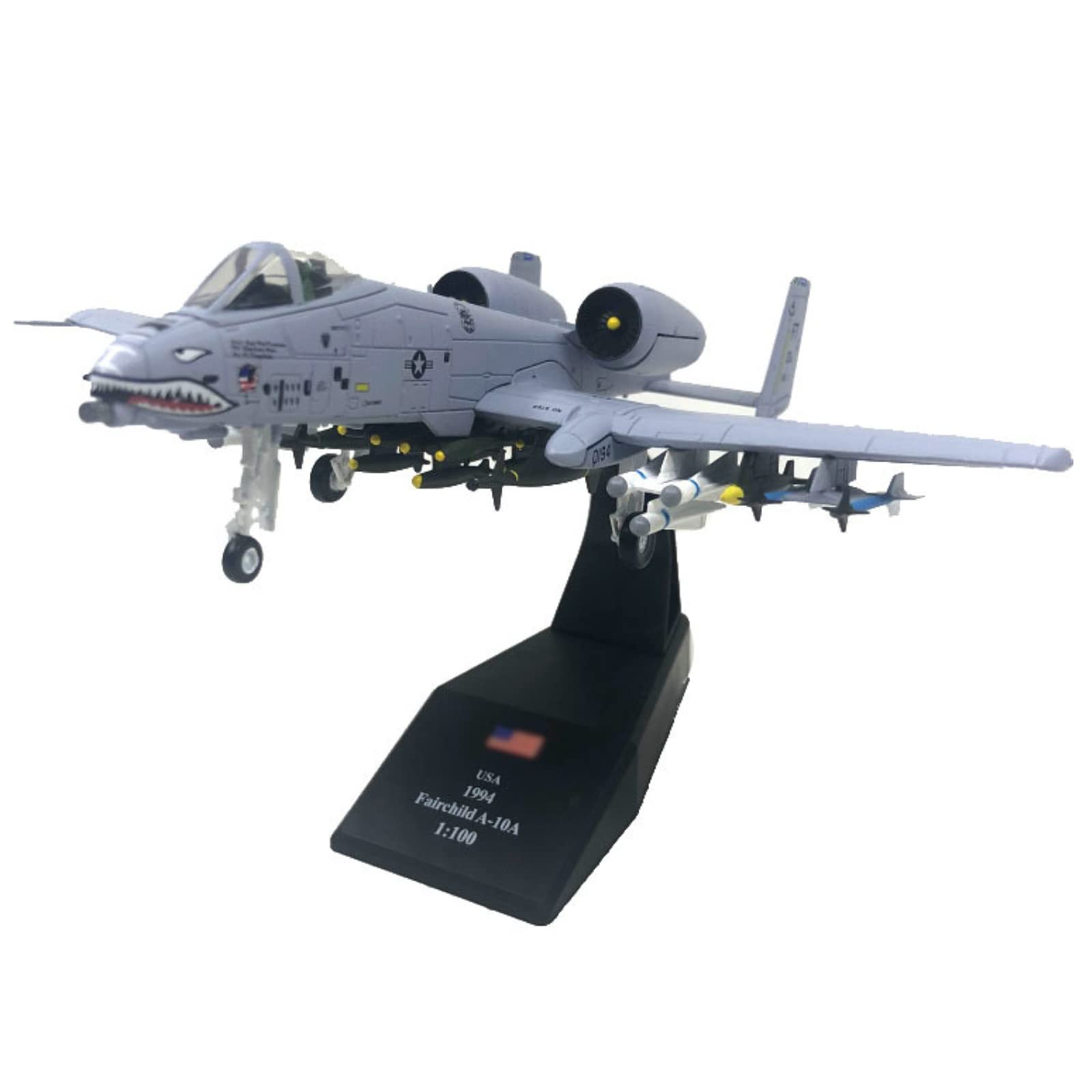 Amazon | 1/100スケール A-10 攻撃機 サンダーボルトII 航空機モデル