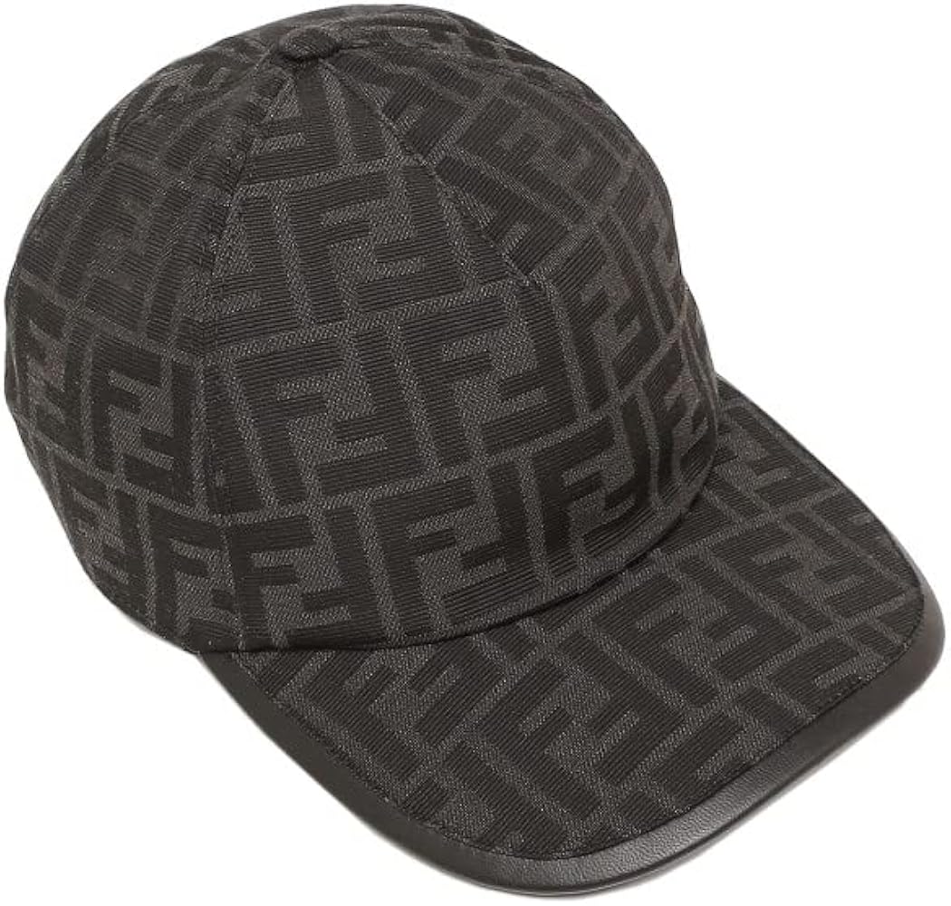 Amazon.co.jp: [フェンディ] 帽子 キャップ ブラックファブリック