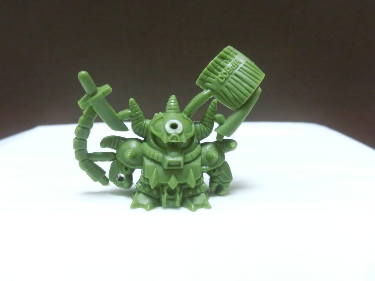 Amazon.co.jp: SD ガン消し ガンドランダー 闇の黙示録 1 ギズン 深緑