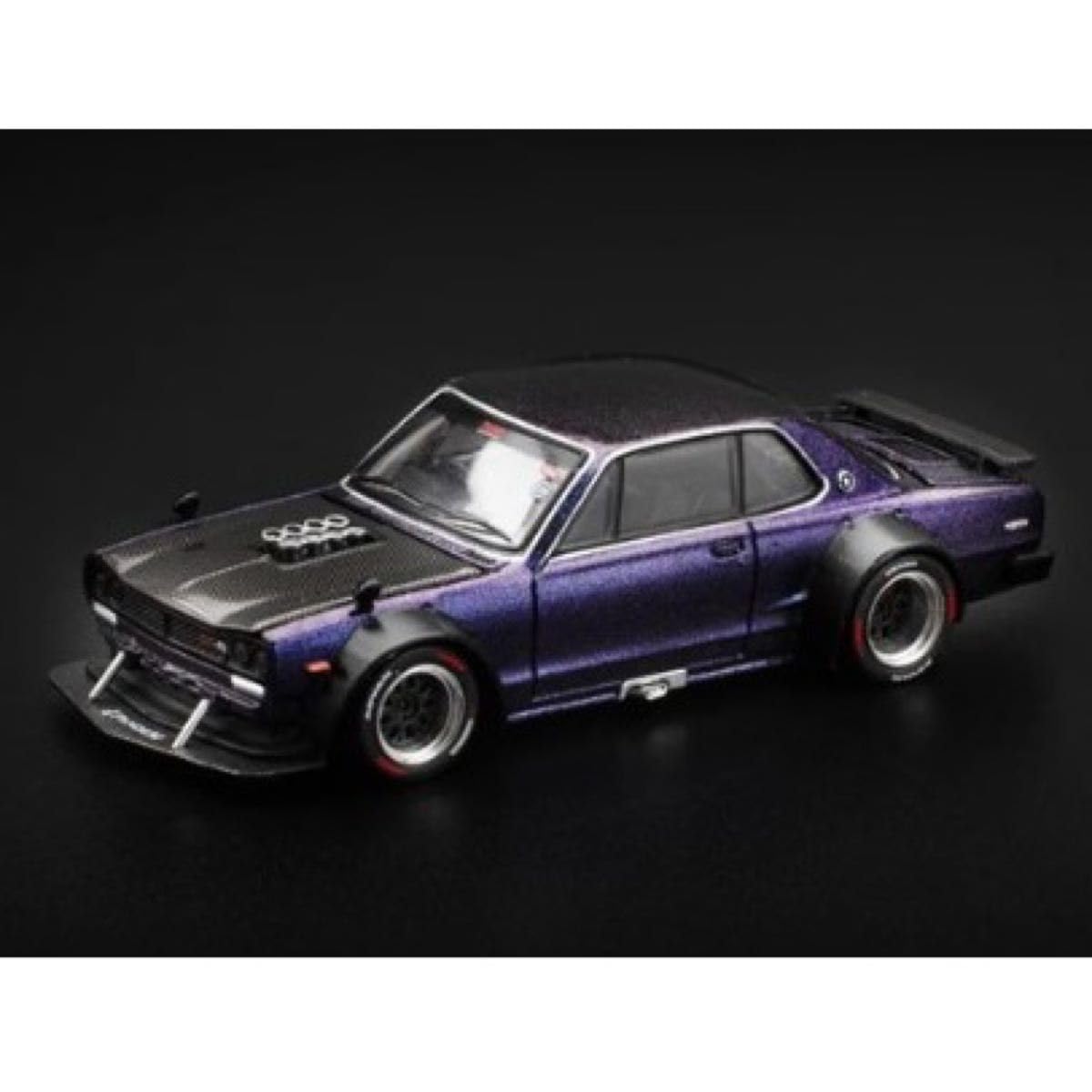 Amazon | 1 64 紫 ハコスカ スカイライン GT-R V8 DRIFT Y171 RACE