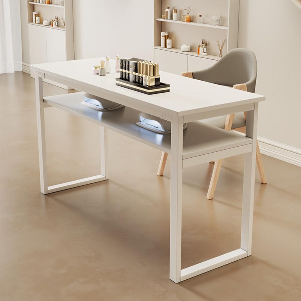 Amazon | YQWネイルテーブルネイルメイク作業台 耐久性と安定性