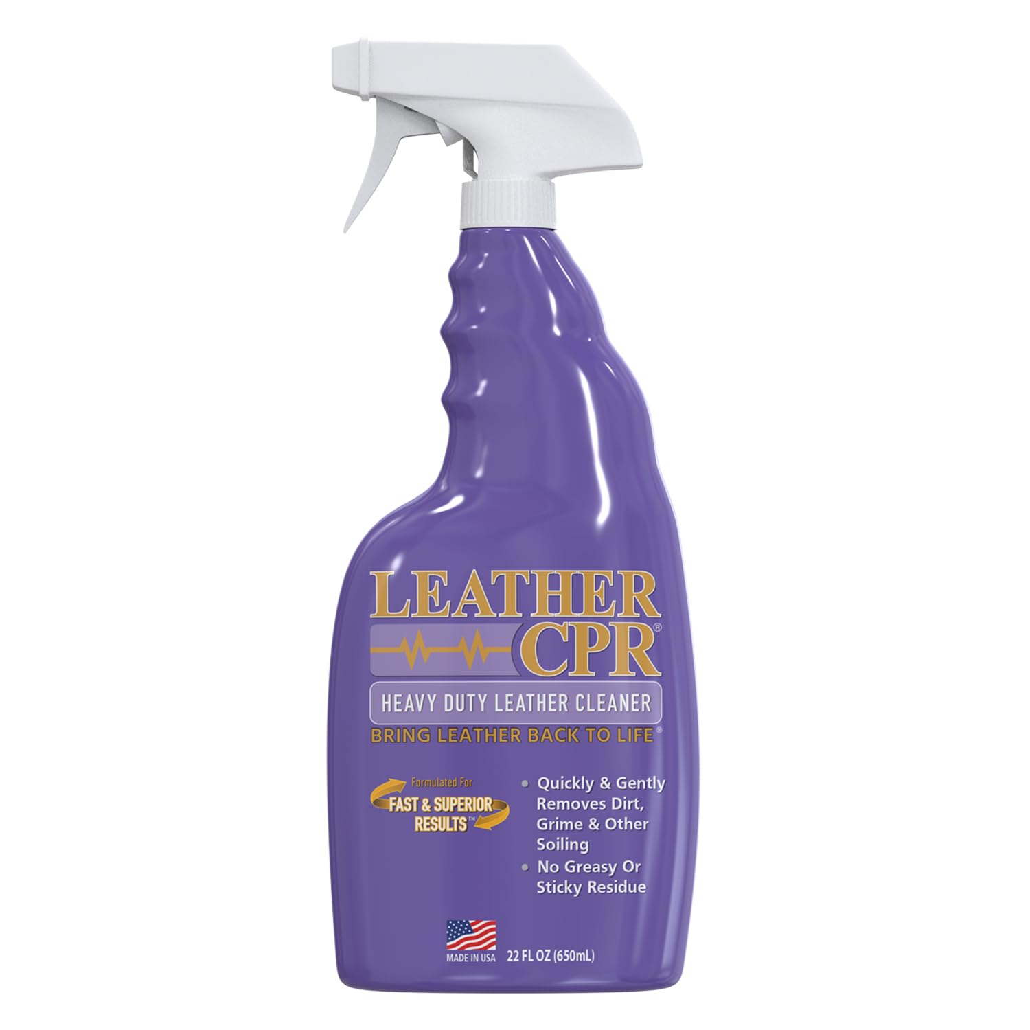 Amazon.com: Leather CPR Heavy Duty Leather Cleaner 22oz - Car