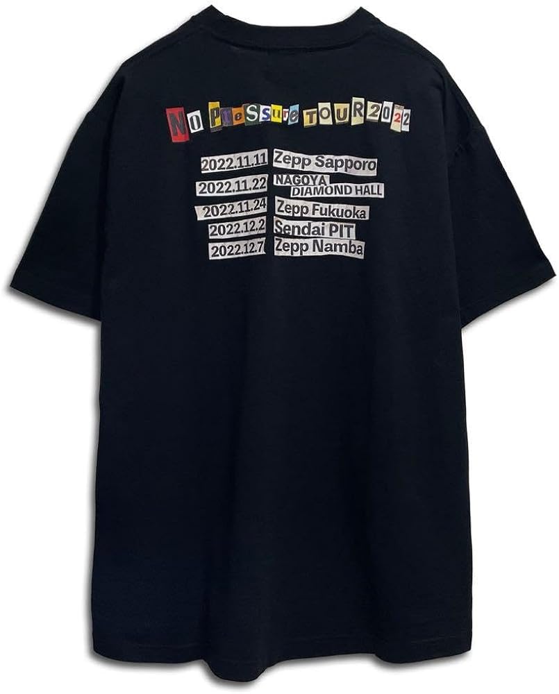 Amazon.co.jp: ノベルコア NovelCore”NoPressure”Tシャツ Mサイズ BMSG