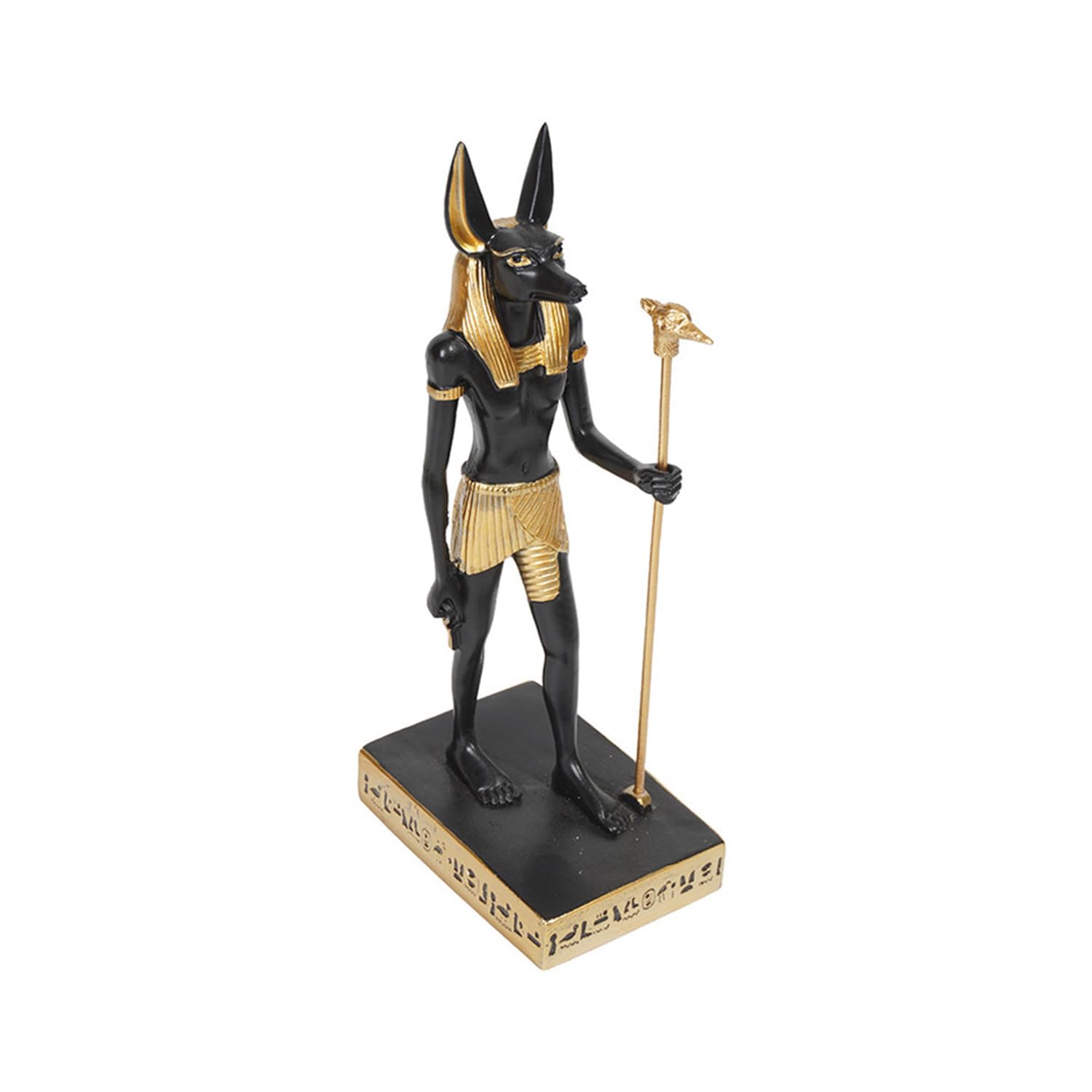 Amazon.co.jp: HLQUSEQA 古代エジプト アヌビス 守護神 キャラクター像