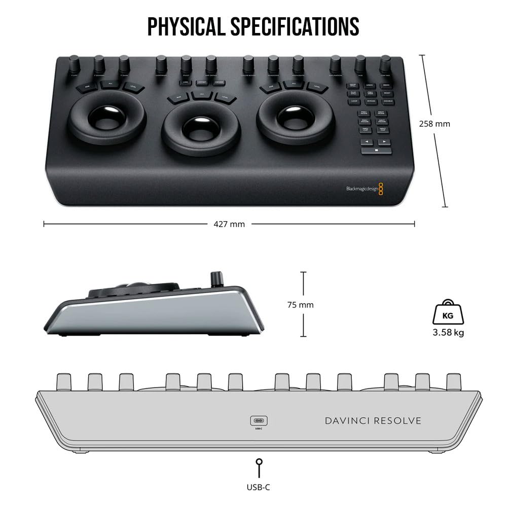 Amazon | Blackmagic design コントロールパネル DaVinci Resolve