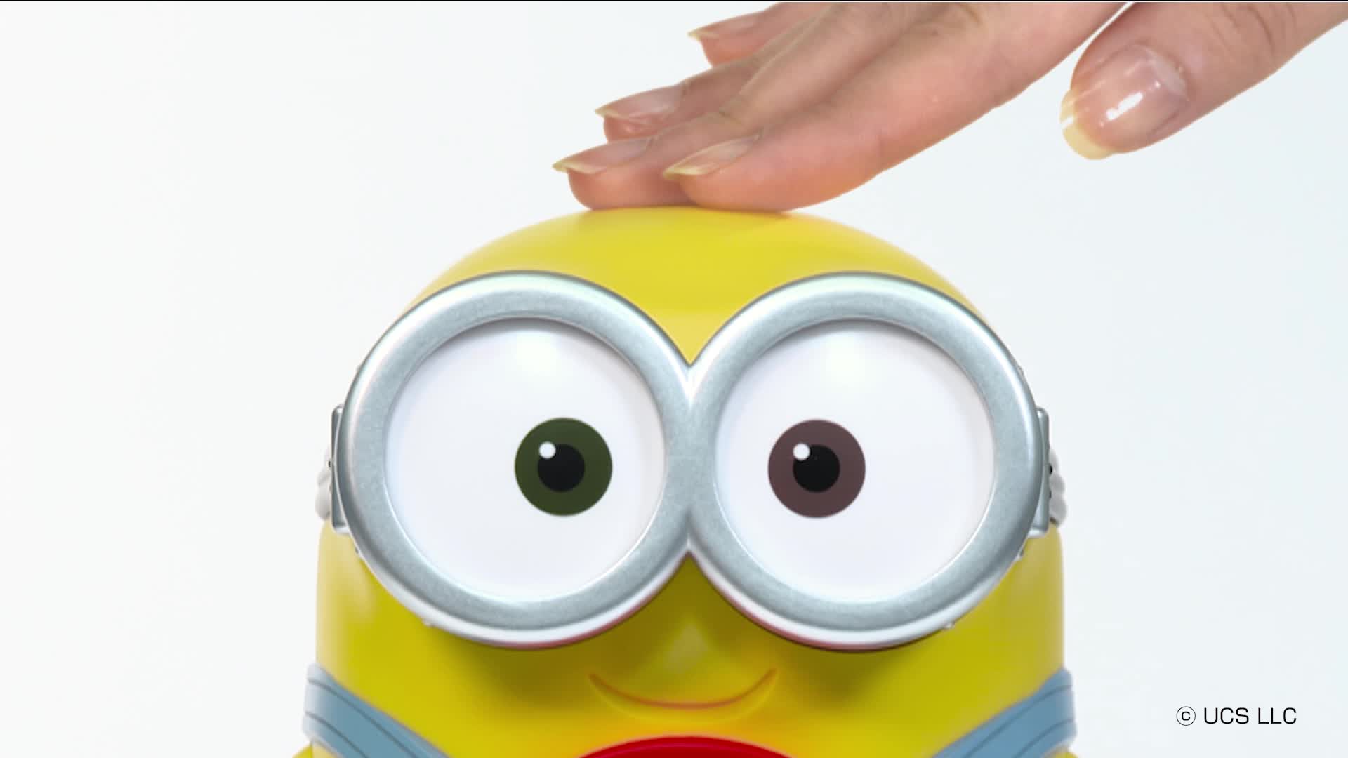 Amazon.co.jp: リズム(RHYTHM) ミニオン/ボブ 置き時計 目覚まし時計