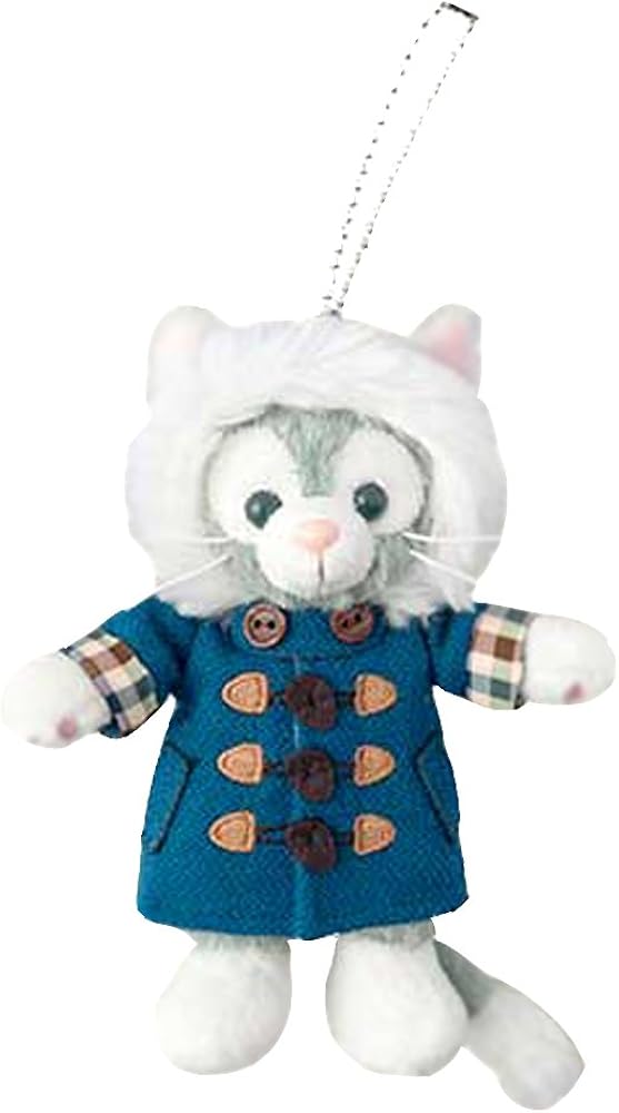 Amazon.co.jp: ジェラトーニ ダッフルコートぬいぐるみバッジ ファー