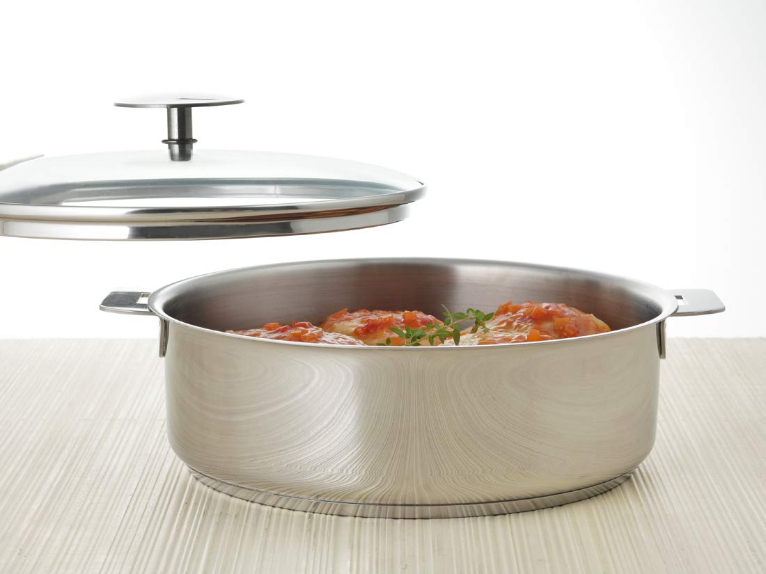 Amazon｜CRISTEL クリステル ステンレス 鍋 グラフィット浅鍋 26cm