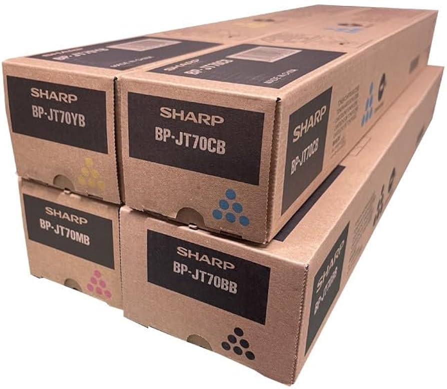 SHARP トナーカートリッジ BP-JT70シリーズ 4色セット