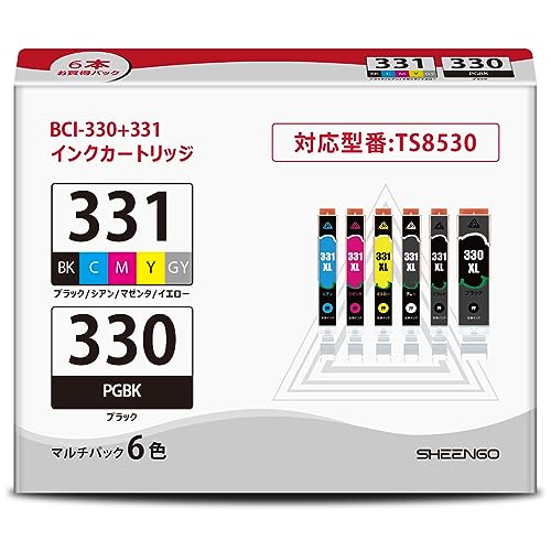 Amazon.co.jp: BCI-330XL BCI-331XL インクカートリッジ キャノン 用
