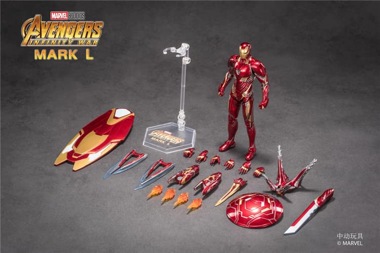 Amazon.co.jp: ZDTOYS 中動玩具 1/10 アベンジャーズ アイアンマン