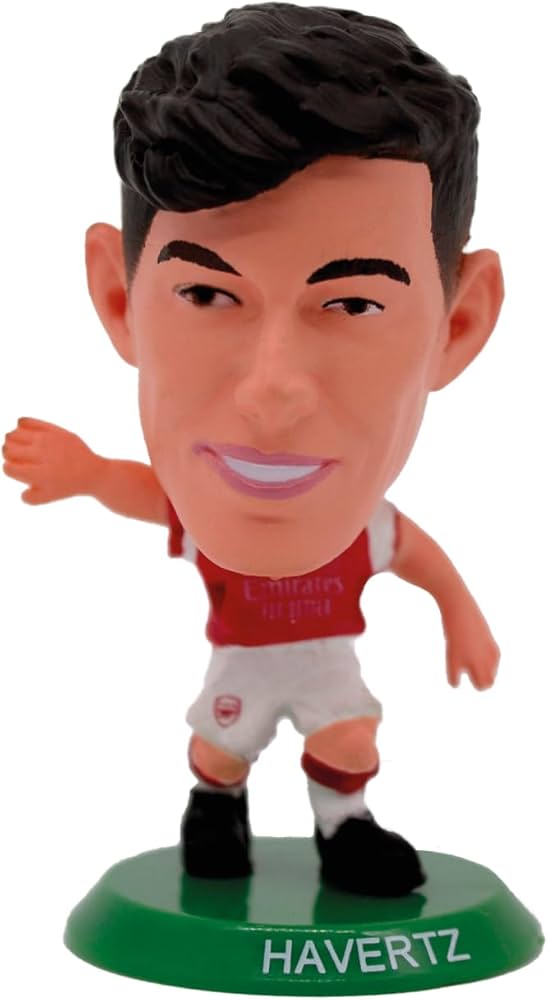 Amazon.com: SoccerStarz - Arsenal Kai Havertz - Home Kit (Classic