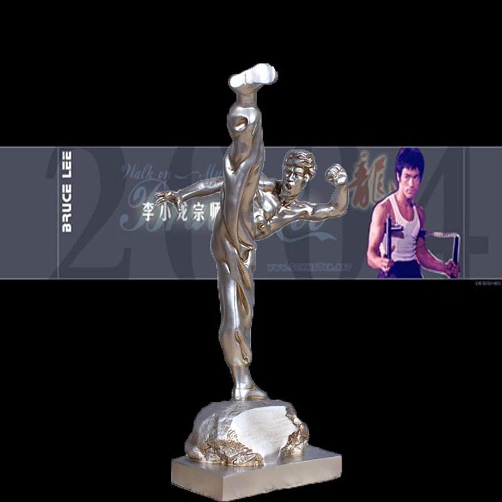 Amazon.co.jp: ブルースリーカンフー彫刻、モダンなクリエイティブな