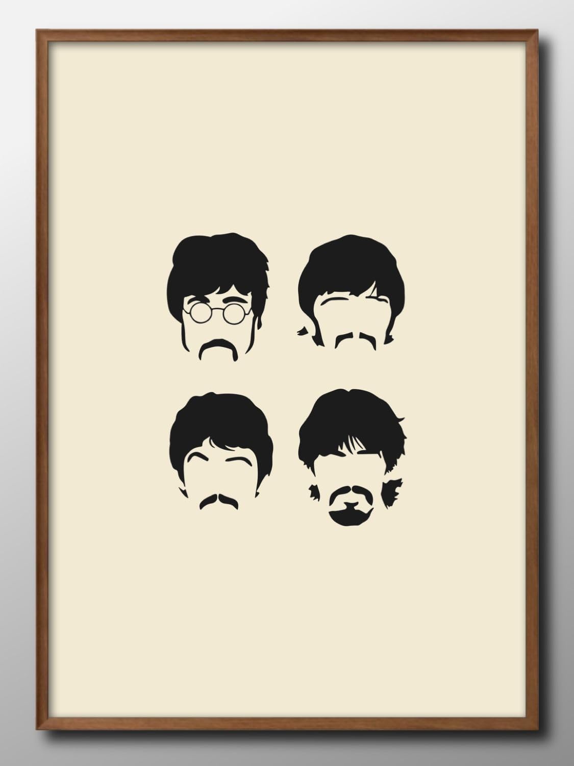 ビートルズ BEATLES トムマッセ Tom Masseアート 絵画 フレーム Amazon