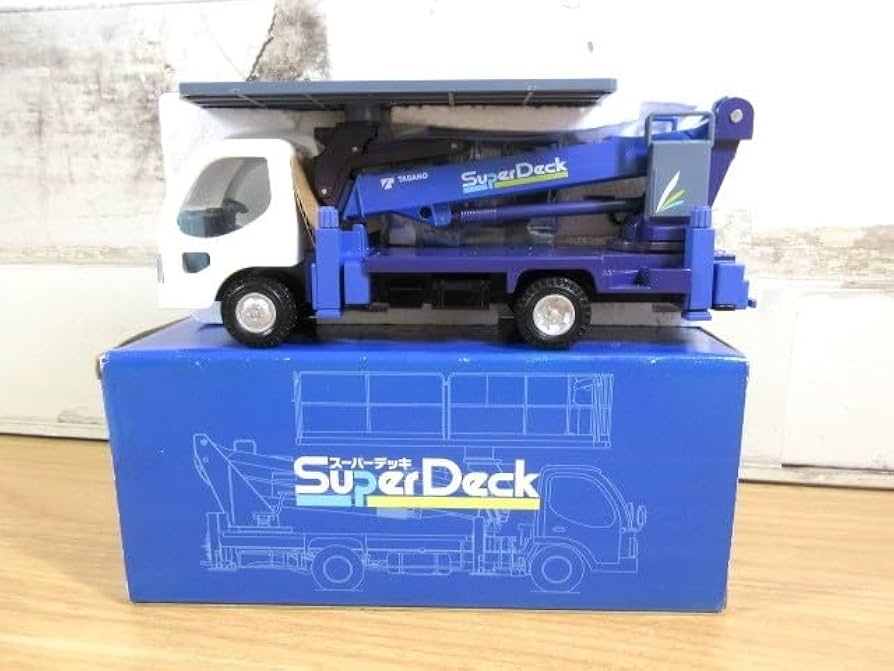 Amazon.co.jp: 2A2-3 ミニカー TADANO Super Deck/タダノ スーパー