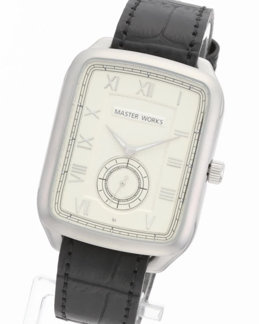Amazon.co.jp: [MASTER WORKS] マスターワークスmasterworks 腕時計