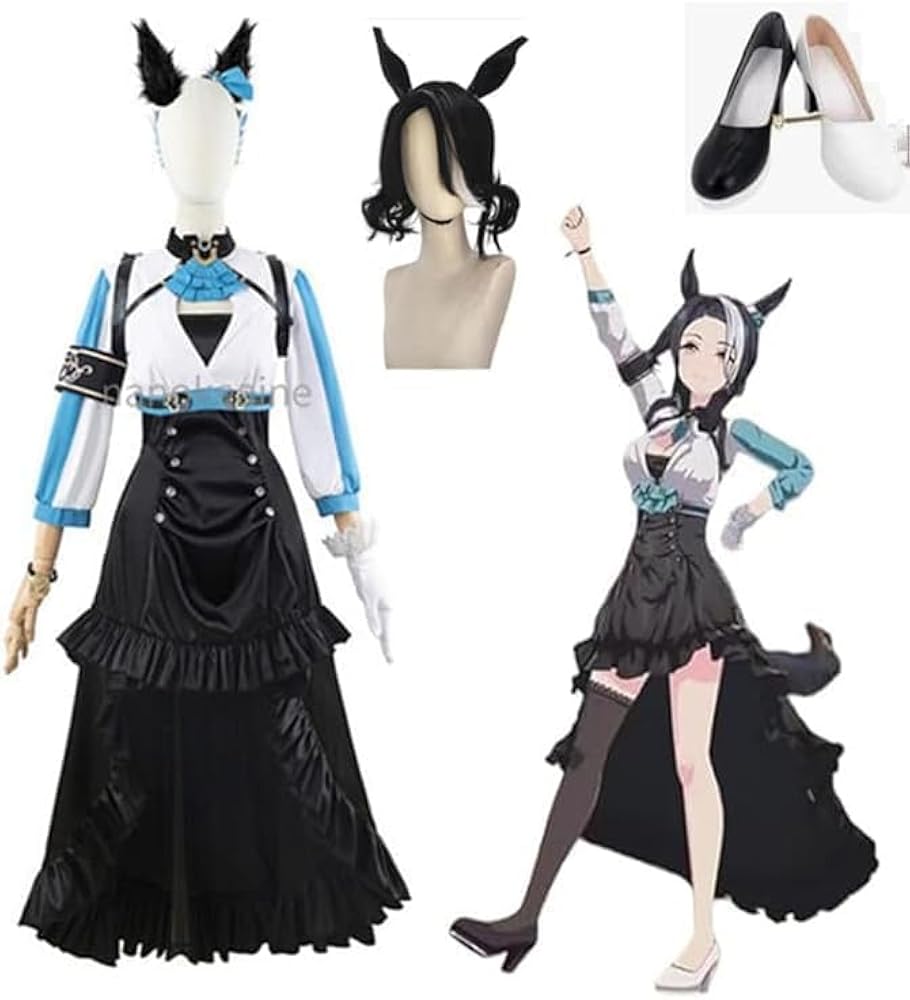 Amazon.co.jp: [ZHUANG] 即纳ウマ娘 メジロラモーヌ新衣装コスプレ衣装