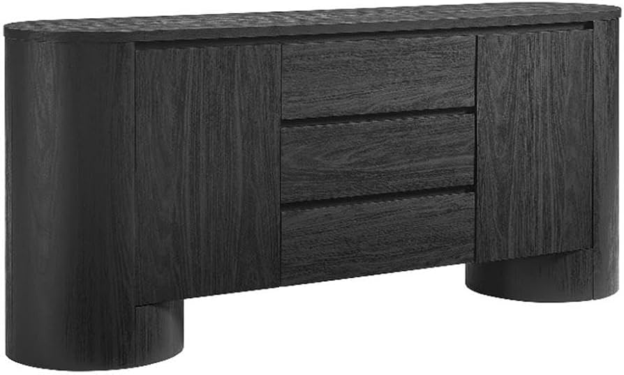 Amazon.com - Modway Duval Oval Wood Grain 71 Inch Sideboard with