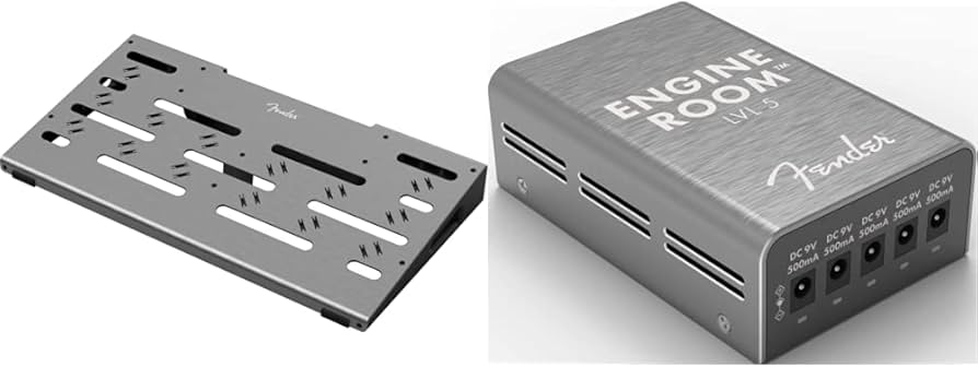 Amazon.com: Fender Professional Pedal Board with Case, Medium and