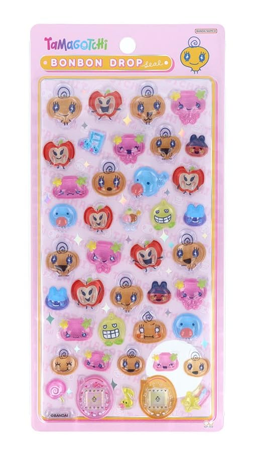Amazon.co.jp: サンスター文具 ボンボンドロップシール たまごっち 4種