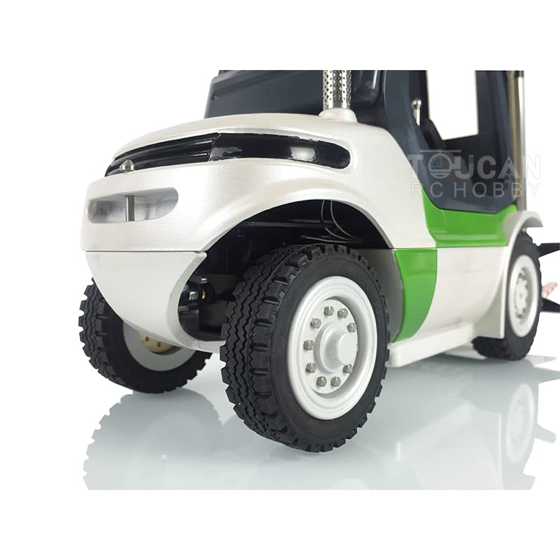 Amazon.co.jp: LESU 1/14 RC Linde 油圧フォークリフト トランスファー