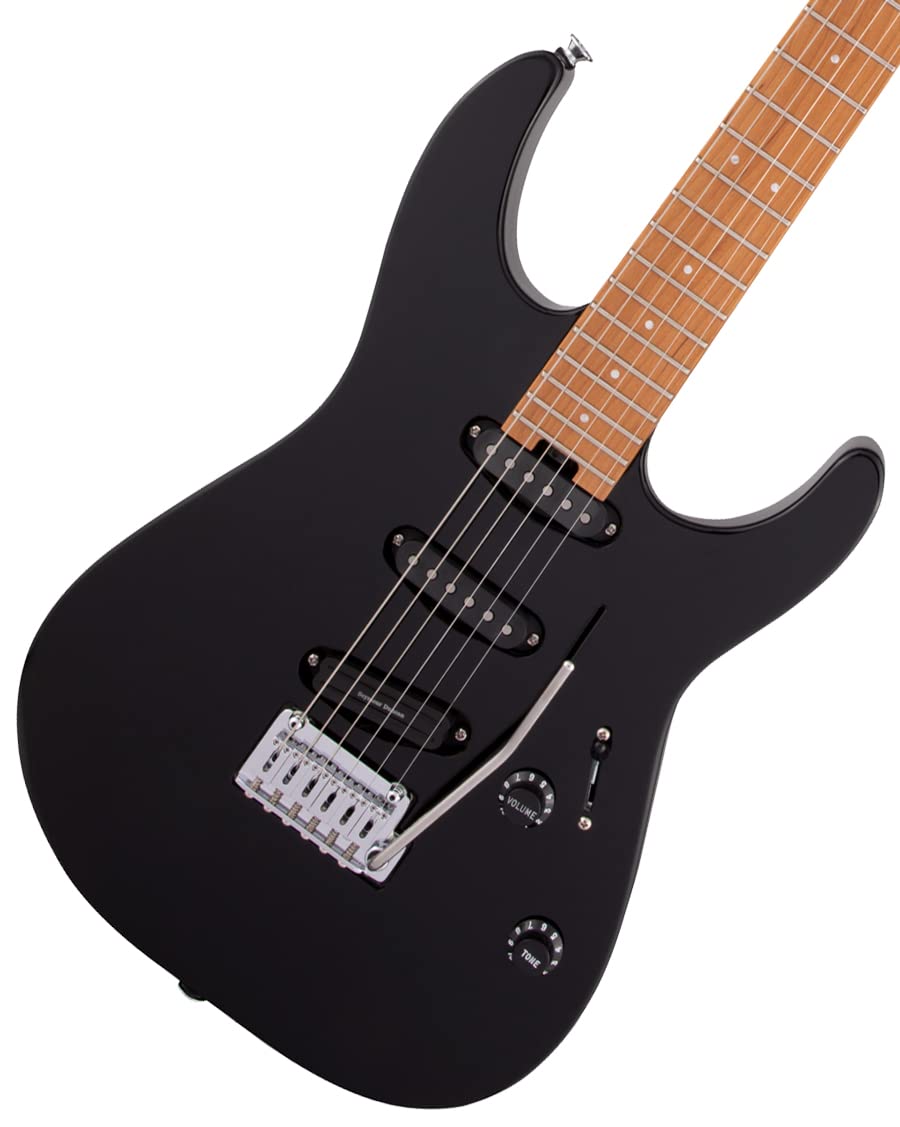 Amazon | Charvel Pro-Mod DK22 SSS 2PT CM, Gloss Black | エレキ