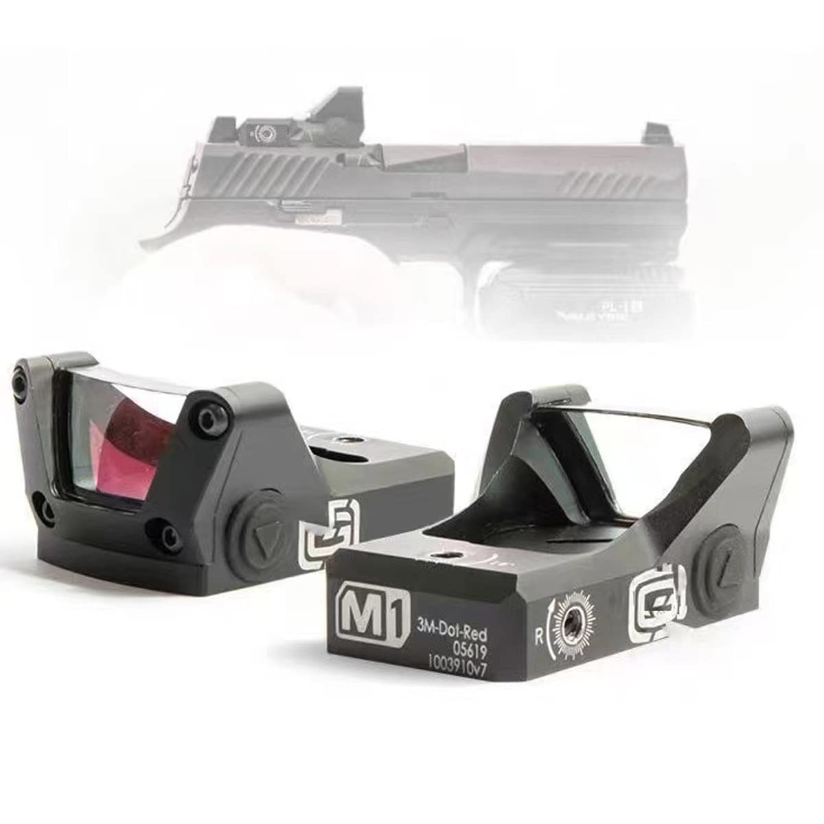 Amazon.co.jp: ZZ M1 タイプ レプリカ マイクロサイト オープン ドット